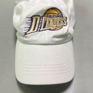 AMC‎ Deluxe Unisex Embroidered Los Angeles D-Fenders White Classic Dad Hat OSFA